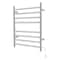 Kingston Brass Templeton Wall Mount Hardwired or Plug-In Towel Warmer, Brushed TWW3624SN - alternate 1